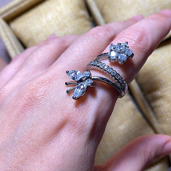 Jewelry - 925 silver Butterfly ring